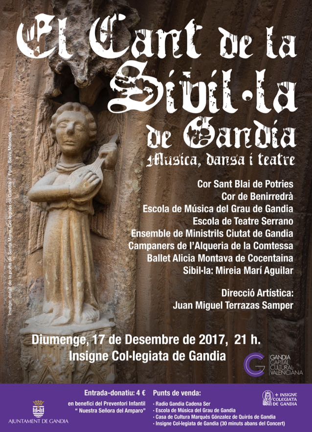 Cartell Sibil·la Gandia 2017