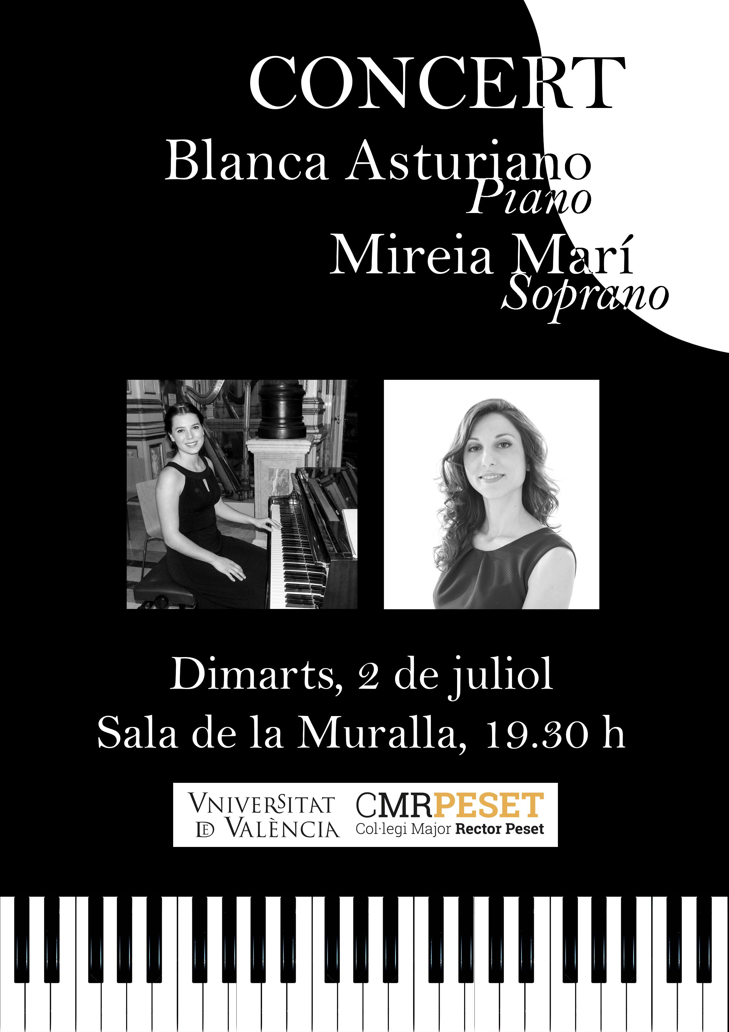 Concert 2 juliol Col·legi Major Rector Peset